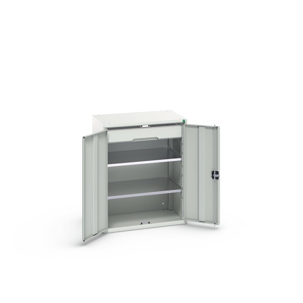 N° de l'image du produit 3 : bott verso Armoire d’appoint avec tiroirs, avec 2 tablettes et 1 tiroir, lxPxH : 800 x 550 x 1 000 mm