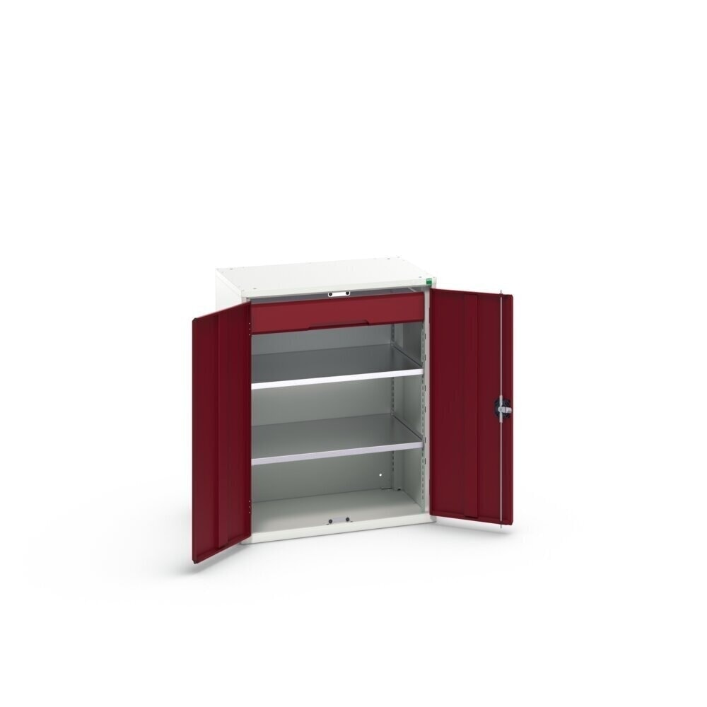 N° de l'image du produit 3 : bott verso Armoire d’appoint avec tiroirs, avec 2 tablettes et 1 tiroir, lxPxH : 800 x 550 x 1 000 mm