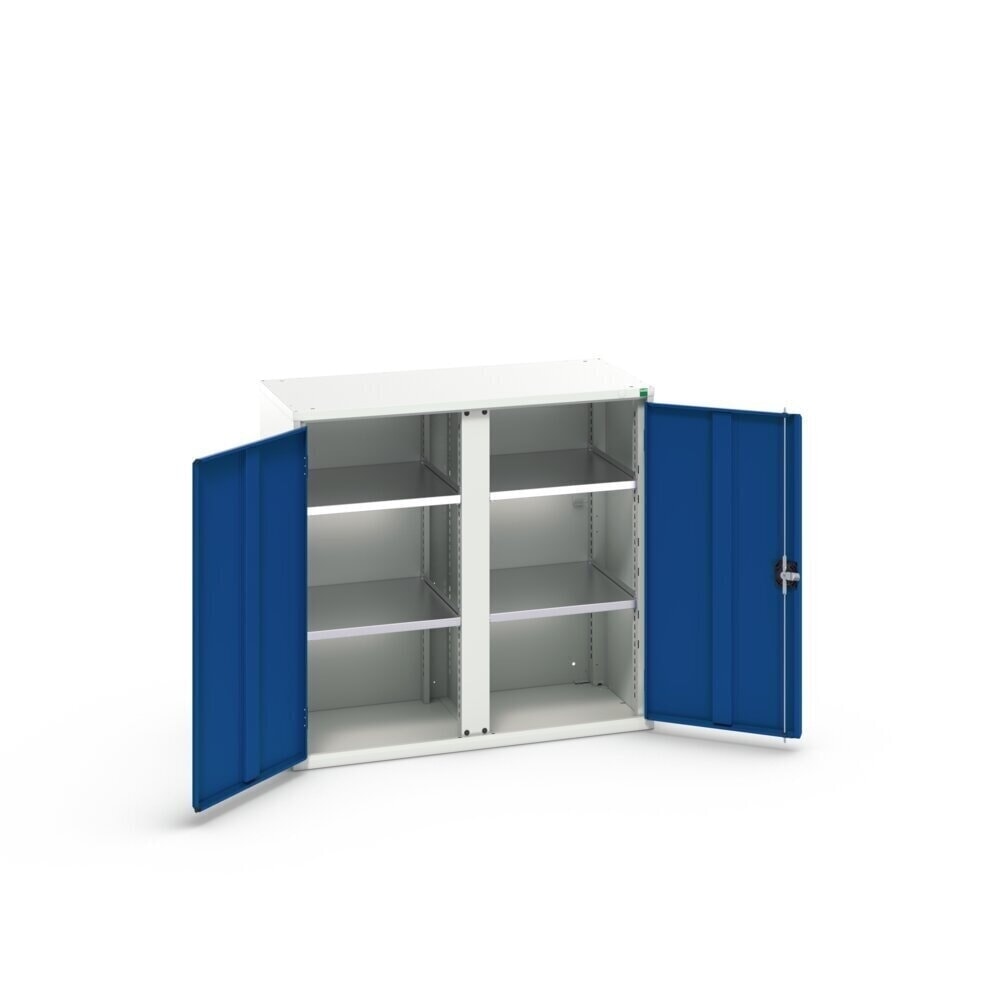 N° de l'image du produit 3 : bott Armoire à portes battantes verso, avec 4 tablettes, lxPxH : 1 050 x 550 x 1 000 mm