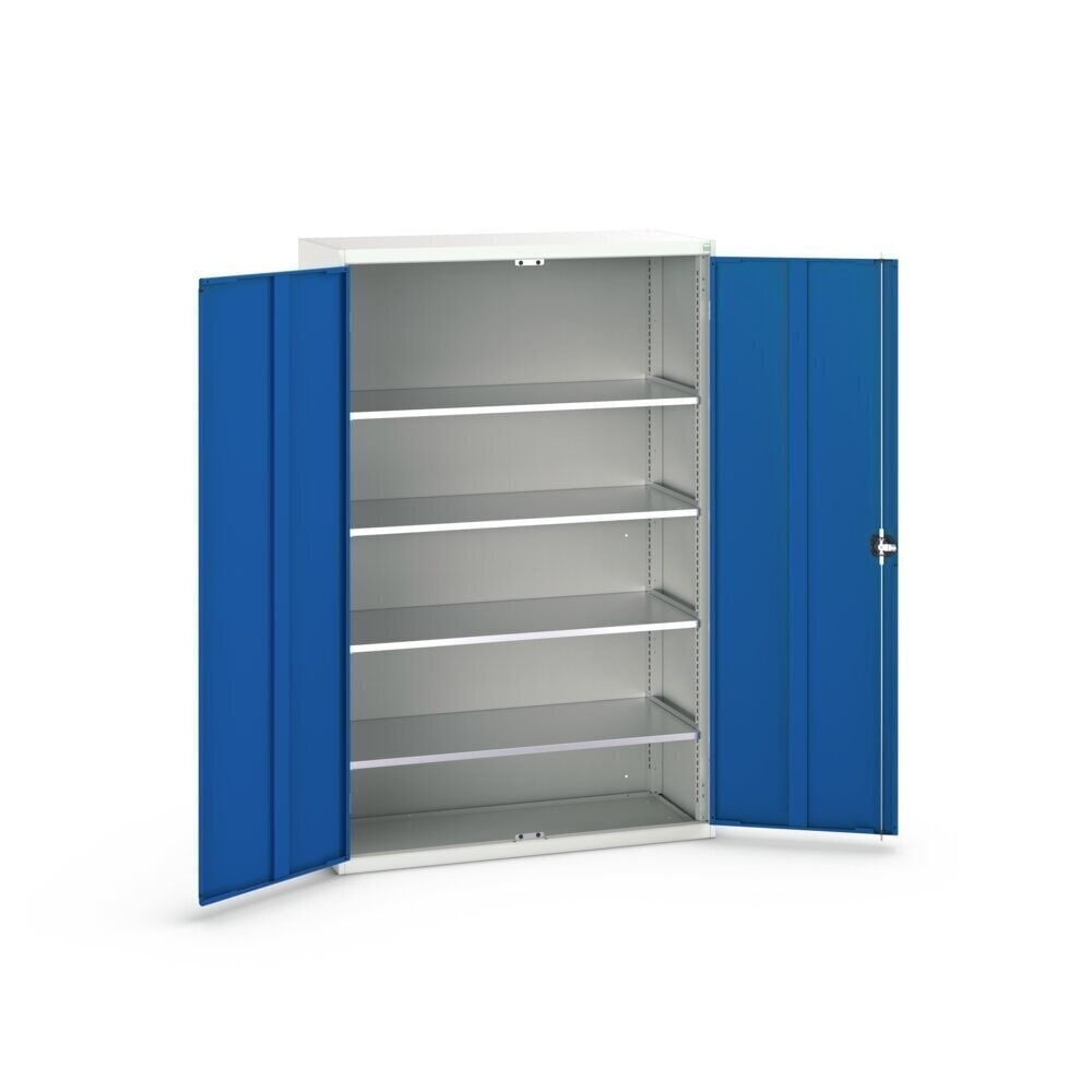 N° de l'image du produit 3 : bott Armoire à portes battantes verso, avec 4 tablettes, lxPxH : 1 300 x 550 x 2 000 mm