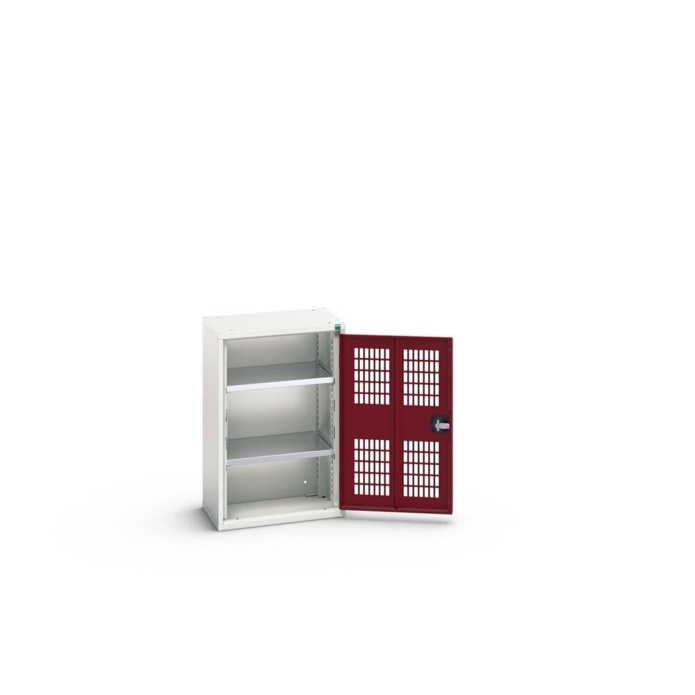 N° de l'image du produit 3 : bott Armoire à portes battantes verso avec ventilation, avec 2 tablettes, lxPxH : 525 x 350 x 800 mm