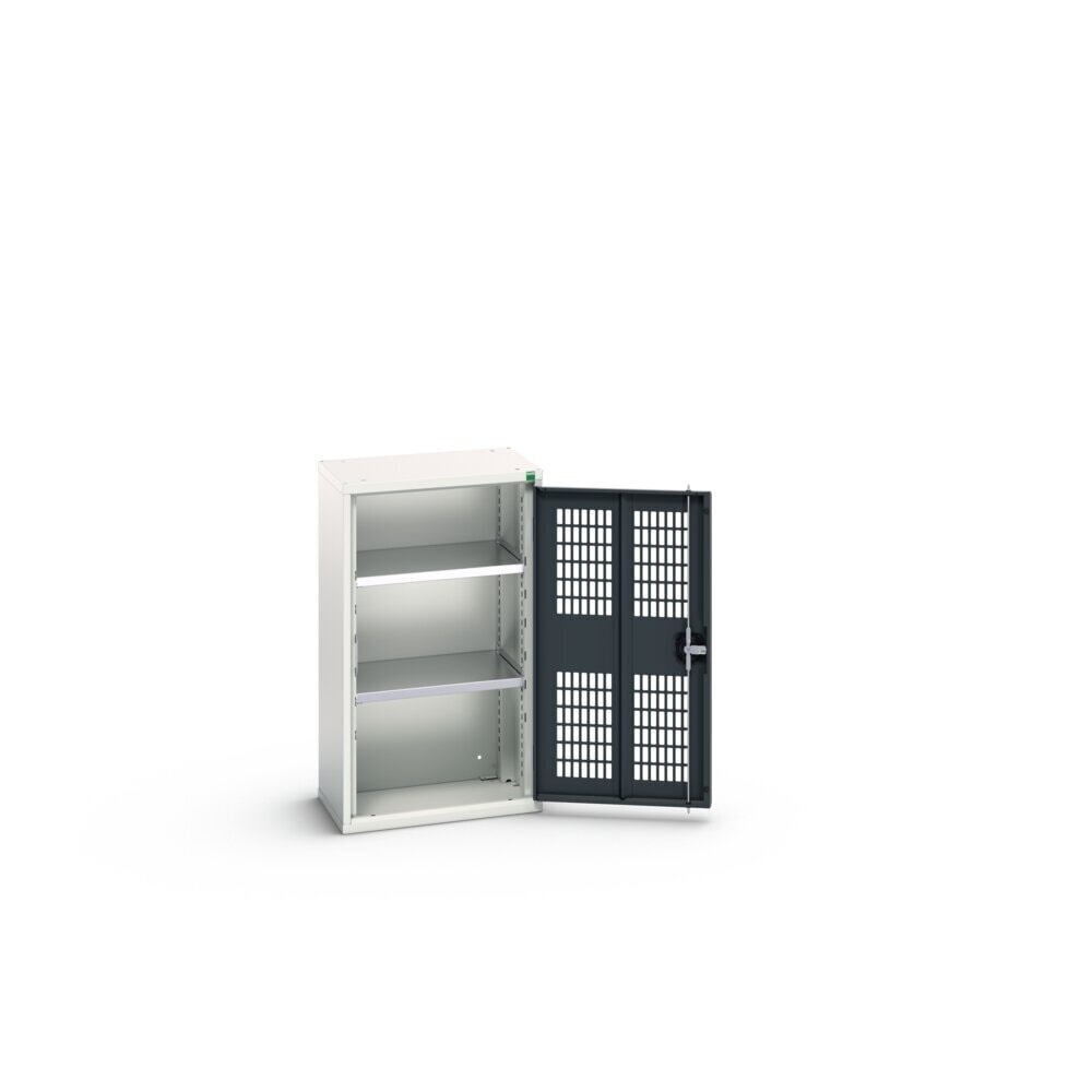 N° de l'image du produit 3 : bott Armoire à portes battantes verso avec ventilation, avec 2 tablettes, lxPxH : 525 x 350 x 900 mm