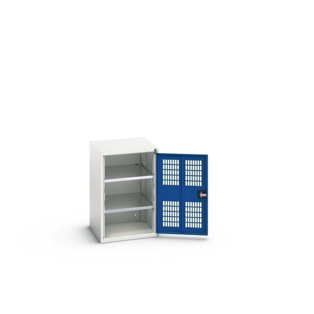 N° de l'image du produit 3 : bott Armoire à portes battantes verso avec ventilation, avec 2 tablettes, lxPxH : 525 x 550 x 800 mm