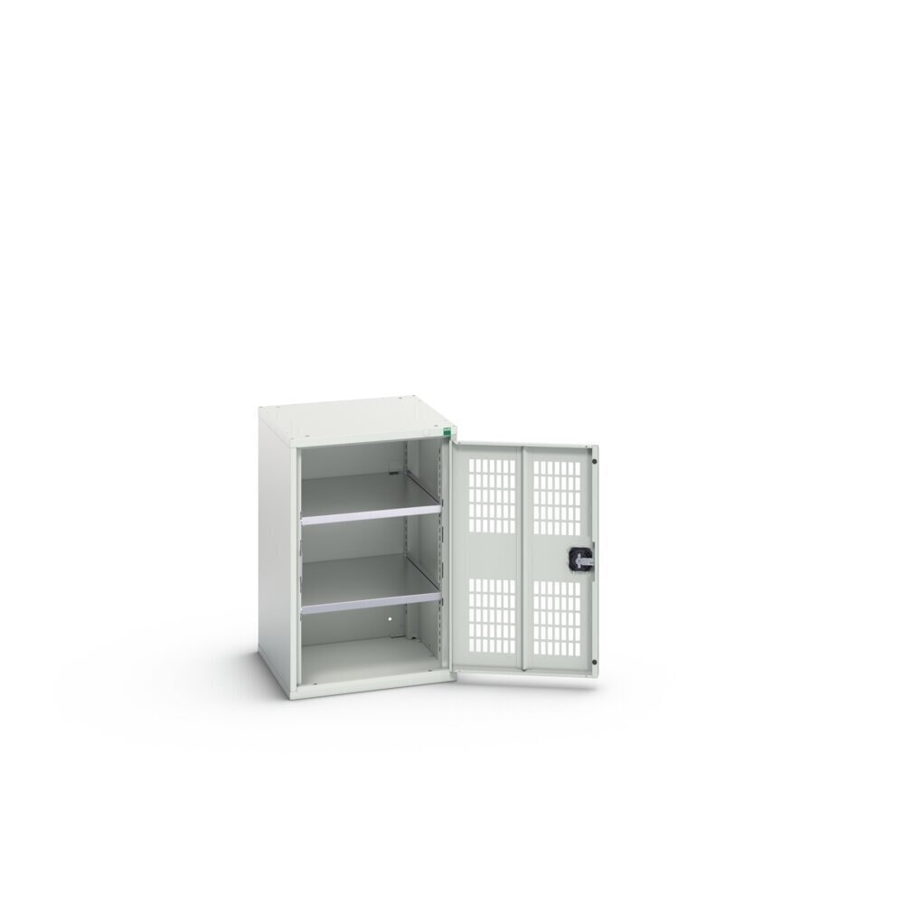 N° de l'image du produit 3 : bott Armoire à portes battantes verso avec ventilation, avec 2 tablettes, lxPxH : 525 x 550 x 800 mm
