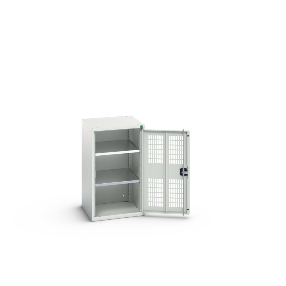 N° de l'image du produit 3 : bott Armoire à portes battantes verso avec ventilation, avec 2 tablettes, lxPxH : 525 x 550 x 900 mm
