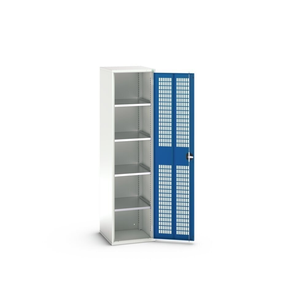 N° de l'image du produit 3 : bott Armoire à portes battantes verso avec ventilation, avec 4 tablettes, lxPxH : 525 x 550 x 2 000 mm