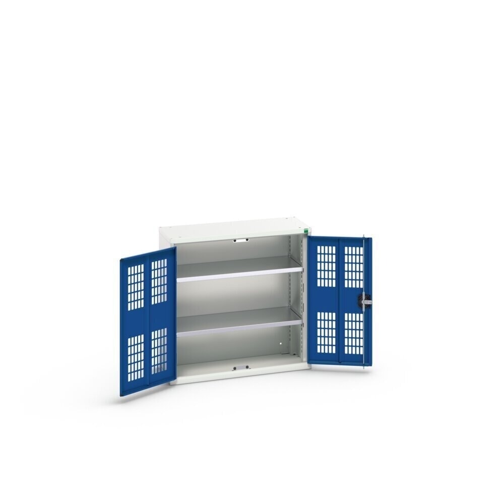 N° de l'image du produit 3 : bott Armoire à portes battantes verso avec ventilation, avec 2 tablettes, lxPxH : 800 x 350 x 800 mm