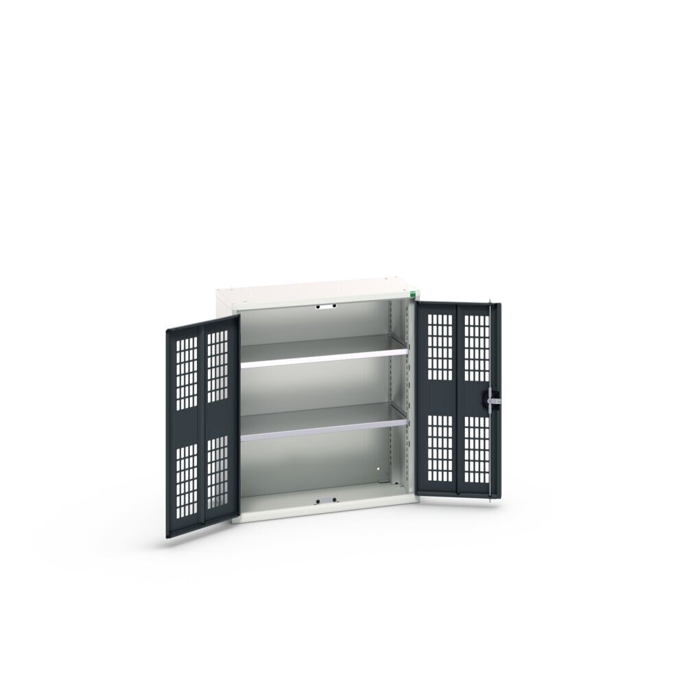 N° de l'image du produit 3 : bott Armoire à portes battantes verso avec ventilation, avec 2 tablettes, lxPxH : 800 x 350 x 900 mm