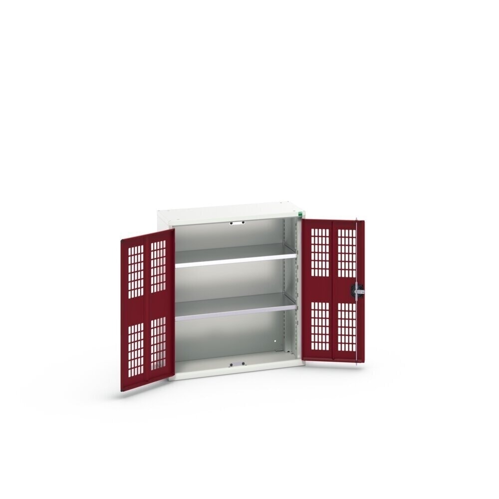 N° de l'image du produit 3 : bott Armoire à portes battantes verso avec ventilation, avec 2 tablettes, lxPxH : 800 x 350 x 900 mm