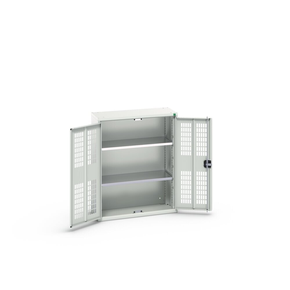 N° de l'image du produit 3 : bott Armoire à portes battantes verso avec ventilation, avec 2 tablettes, lxPxH : 800 x 350 x 1 000 mm