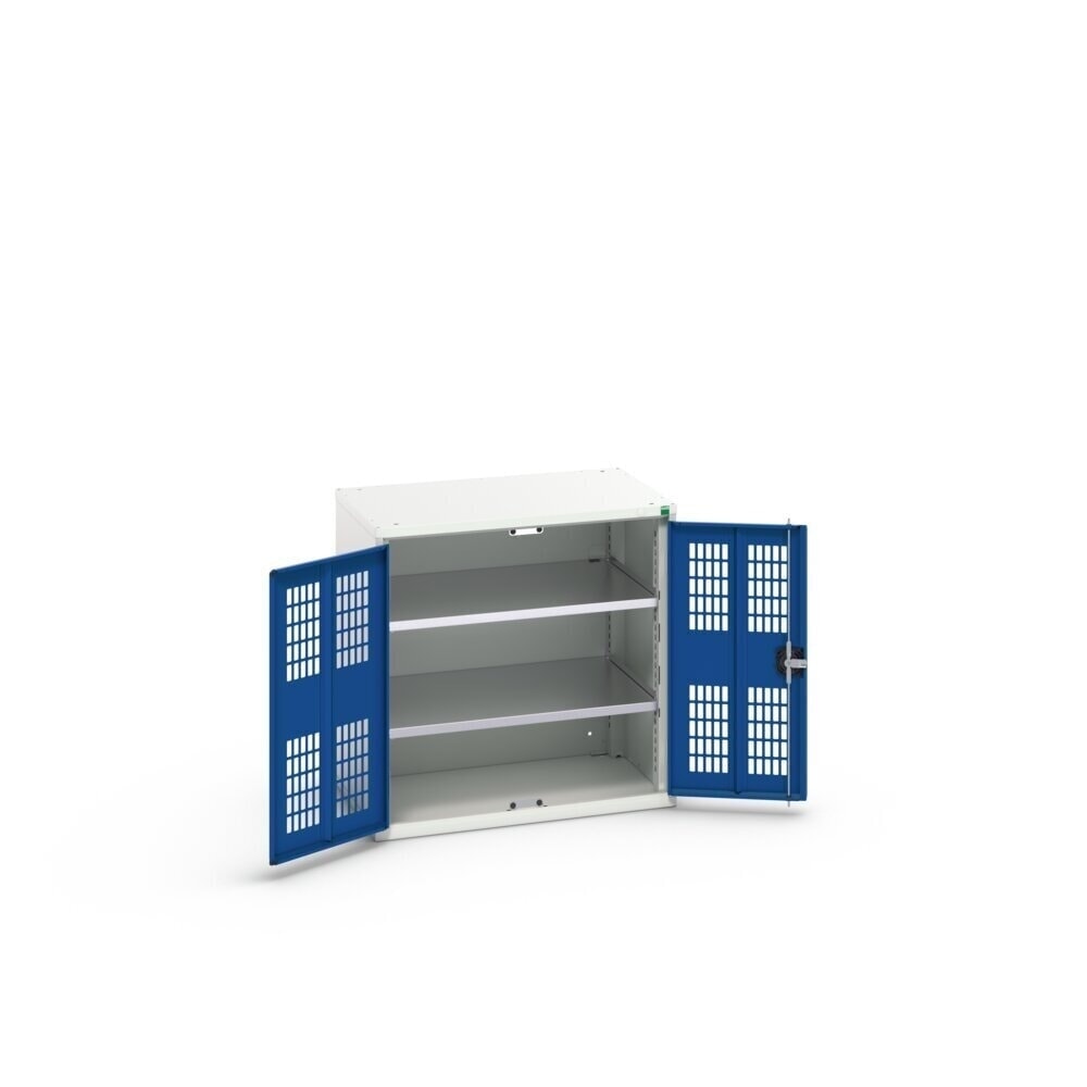 N° de l'image du produit 3 : bott Armoire à portes battantes verso avec ventilation, avec 2 tablettes, lxPxH : 800 x 550 x 800 mm
