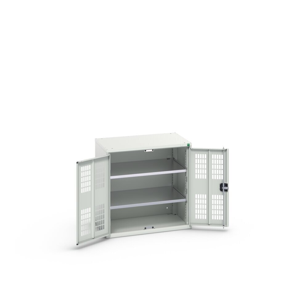 N° de l'image du produit 3 : bott Armoire à portes battantes verso avec ventilation, avec 2 tablettes, lxPxH : 800 x 550 x 800 mm