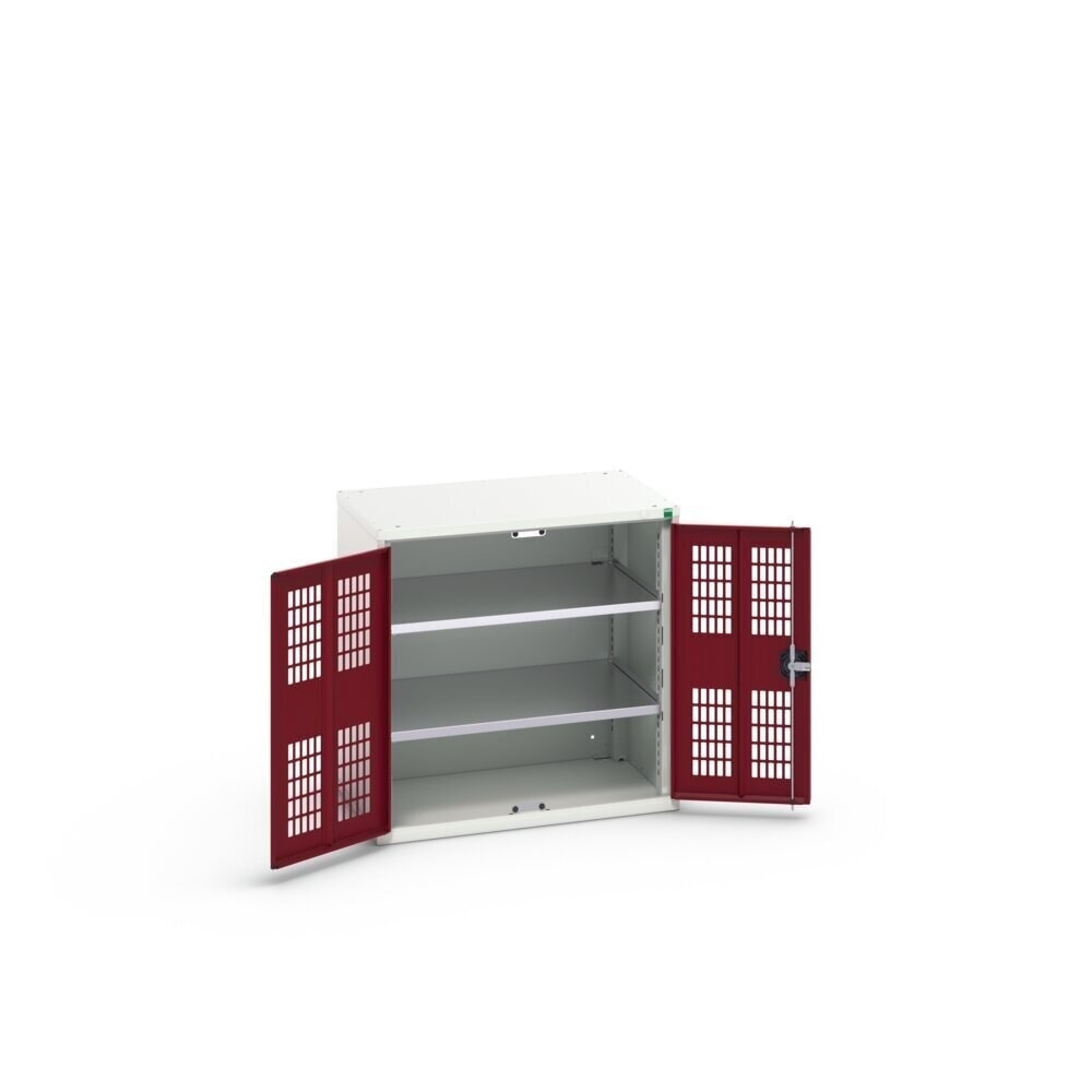 N° de l'image du produit 3 : bott Armoire à portes battantes verso avec ventilation, avec 2 tablettes, lxPxH : 800 x 550 x 800 mm