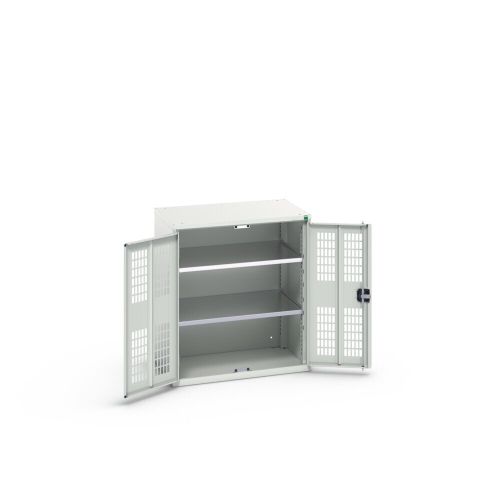 N° de l'image du produit 3 : bott Armoire à portes battantes verso avec ventilation, avec 2 tablettes, lxPxH : 800 x 550 x 900 mm