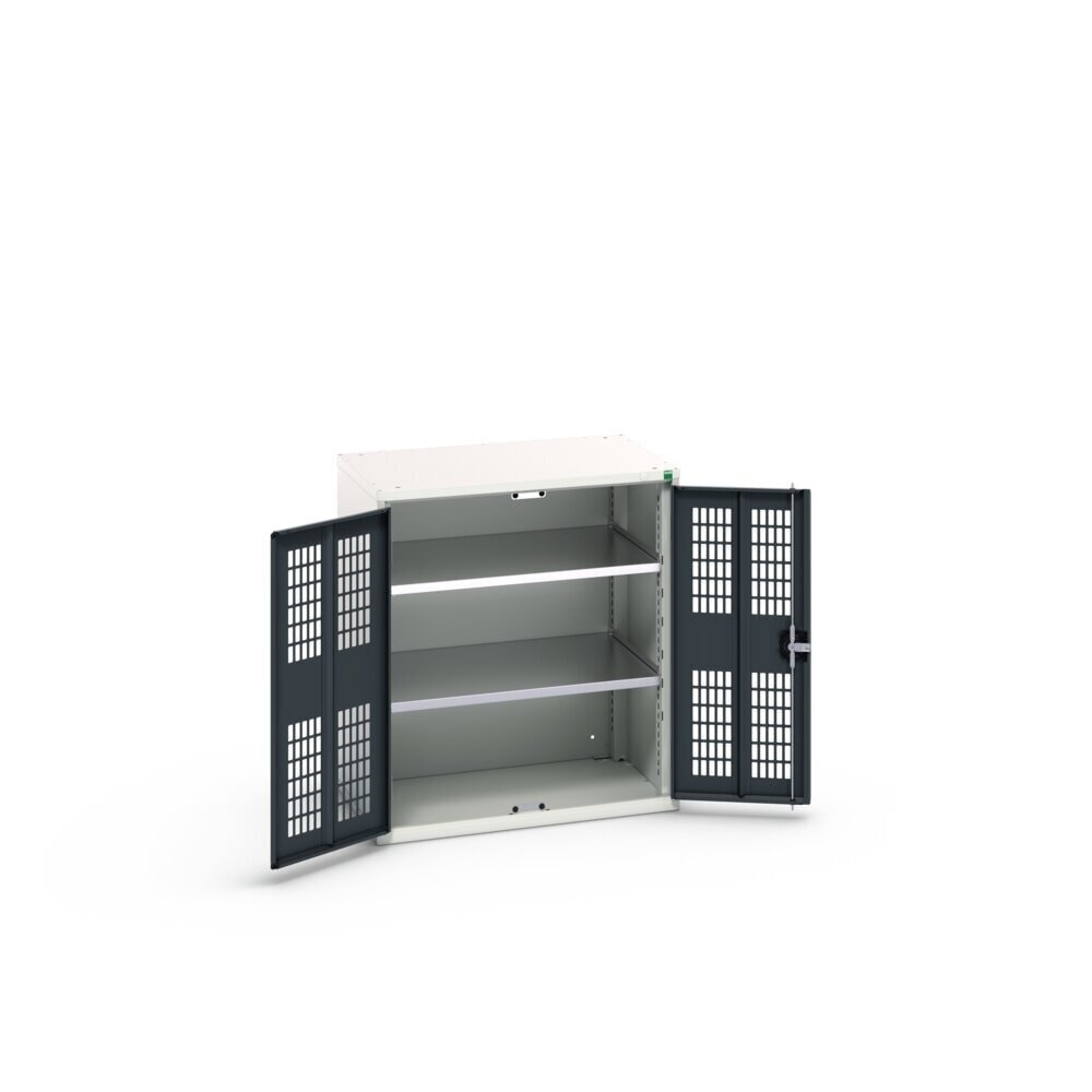 N° de l'image du produit 3 : bott Armoire à portes battantes verso avec ventilation, avec 2 tablettes, lxPxH : 800 x 550 x 900 mm