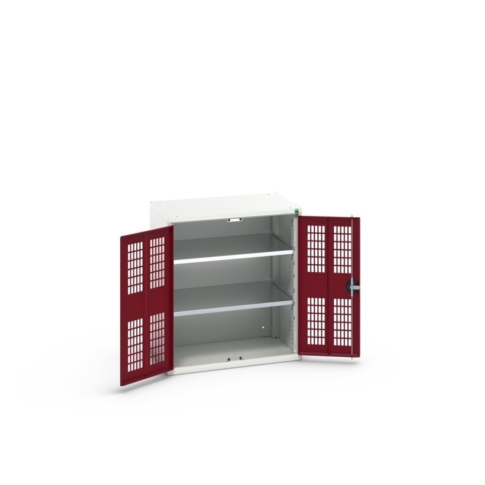 N° de l'image du produit 3 : bott Armoire à portes battantes verso avec ventilation, avec 2 tablettes, lxPxH : 800 x 550 x 900 mm