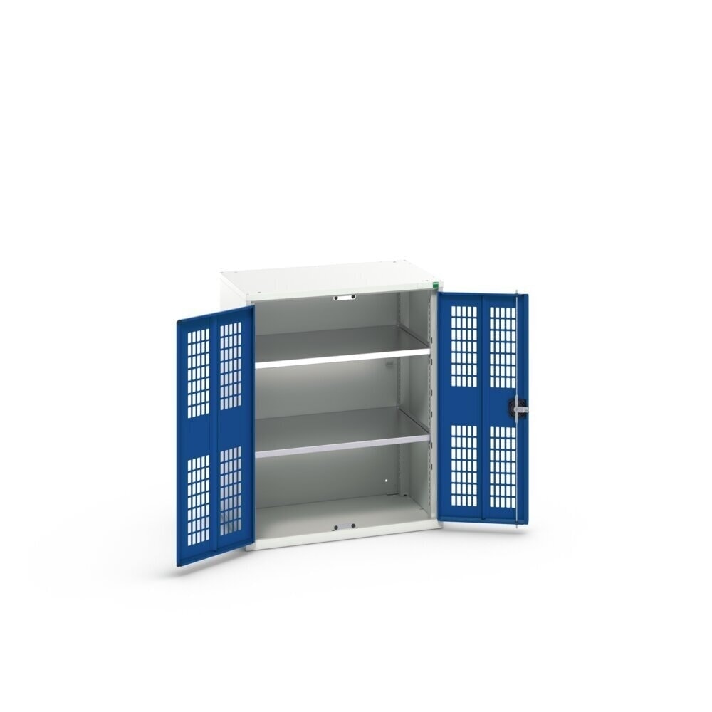 N° de l'image du produit 3 : bott Armoire à portes battantes verso avec ventilation, avec 2 tablettes, lxPxH : 800 x 550 x 1 000 mm