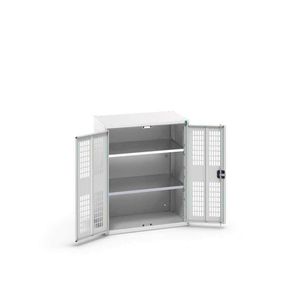 N° de l'image du produit 3 : bott Armoire à portes battantes verso avec ventilation, avec 2 tablettes, lxPxH : 800 x 550 x 1 000 mm