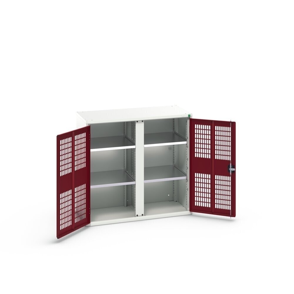 N° de l'image du produit 2 : bott verso Armoire-penderie avec ventilation, avec 4 tablettes et paroi de séparation, lxPxH : 1050 x 550 x 1 000 mm