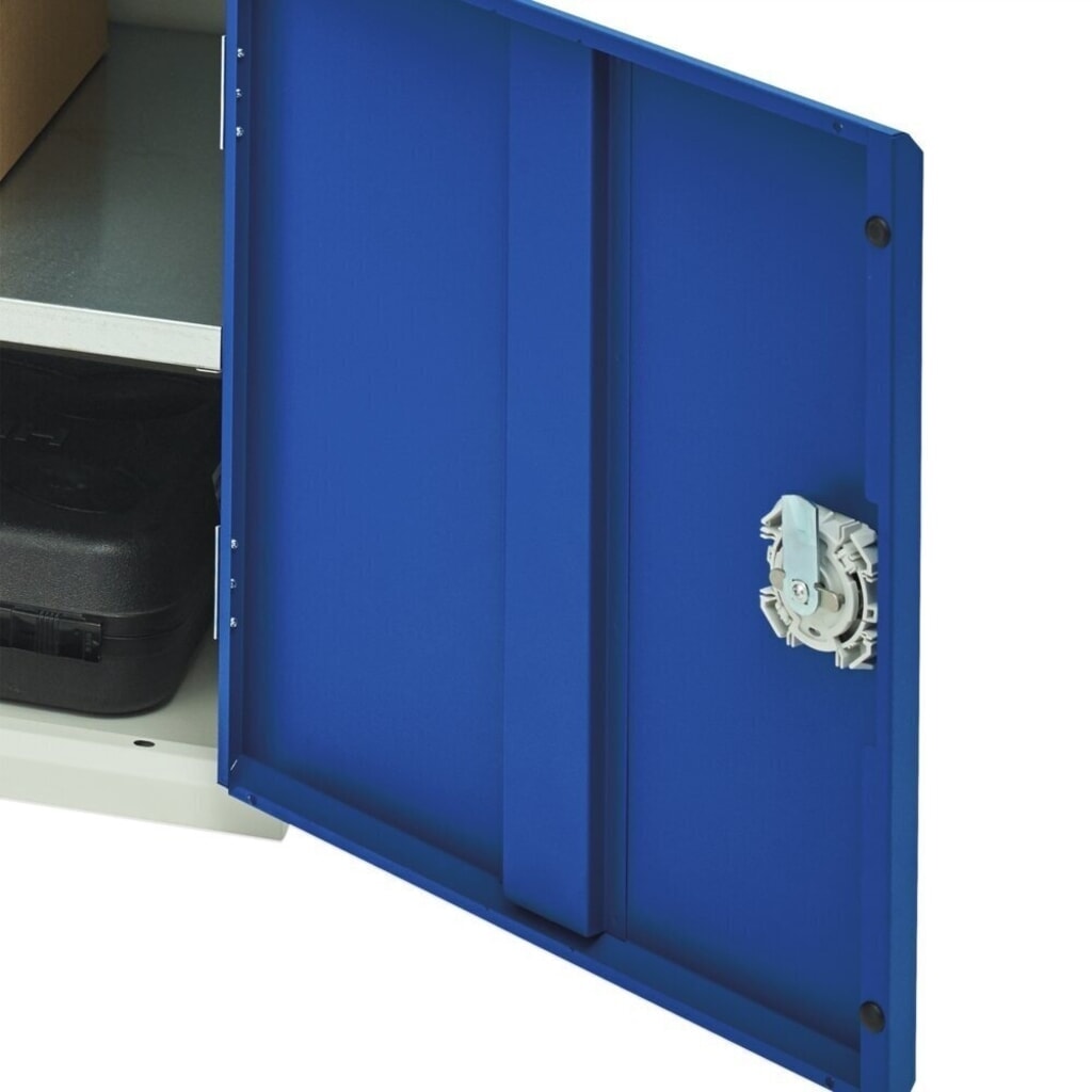 bott Armoire à tiroirs verso avec porte battante, avec 4 tiroirs et tablette, lxPxH : 525 x 550 x 1 000 mm N° de l'image du produit 7 : bott Armoire à tiroirs verso avec porte battante, avec 4 tiroirs et tablette, lxPxH : 525 x 550 x 1 000 mm