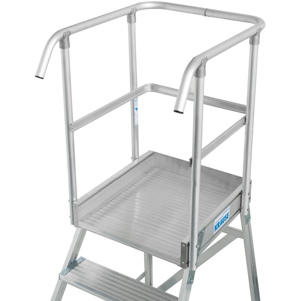 N° de l'image du produit 8 : Échelle à plate-forme KRAUSE®, mobile, hauteur déployée 1,20 m