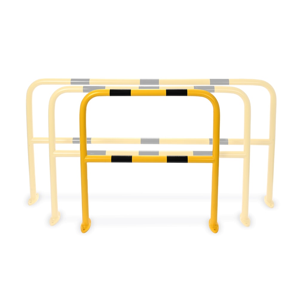 N° de l'image du produit 5 : Steinbock® arceau de protection, usage intérieur, H x L 1 000 x 1 000 mm, Ø 76 mm