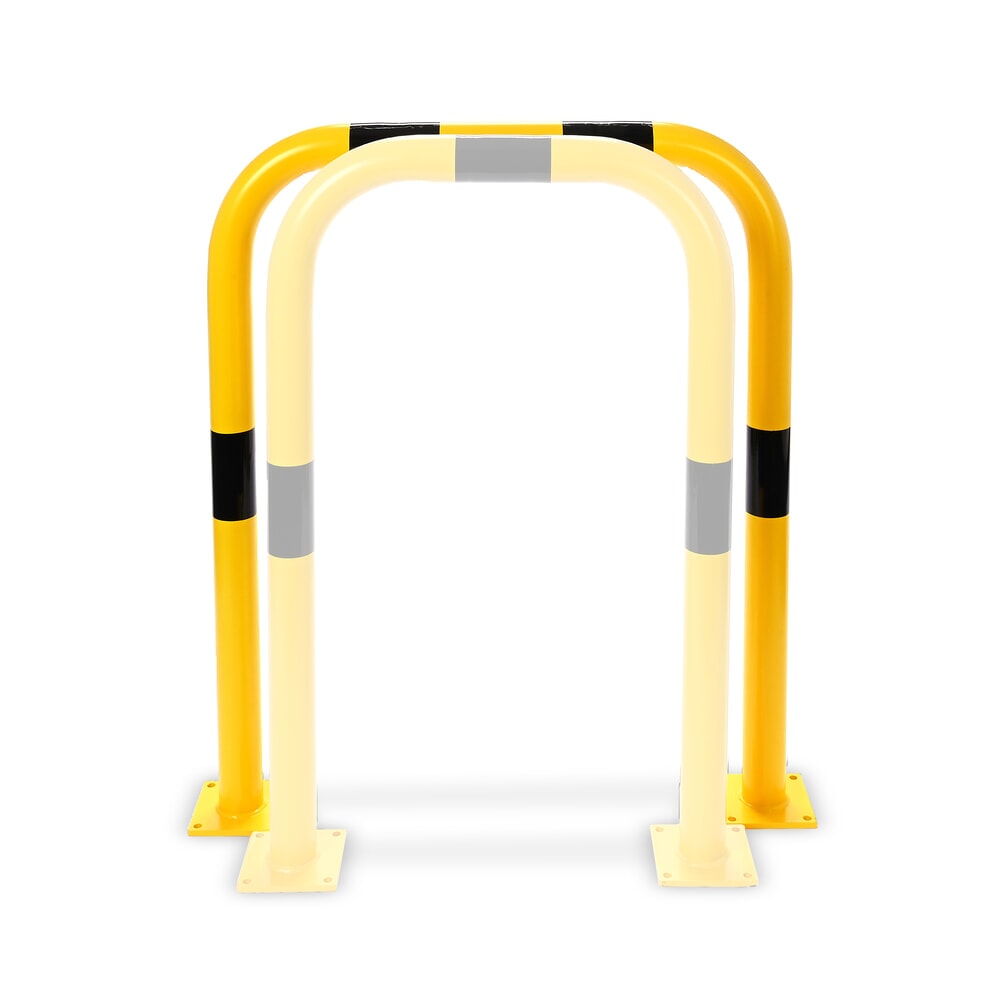 N° de l'image du produit 2 : Steinbock® arceau de protection contre les chocs, usage intérieur, H x L 1 200 x 1 000 mm, Ø 76 mm