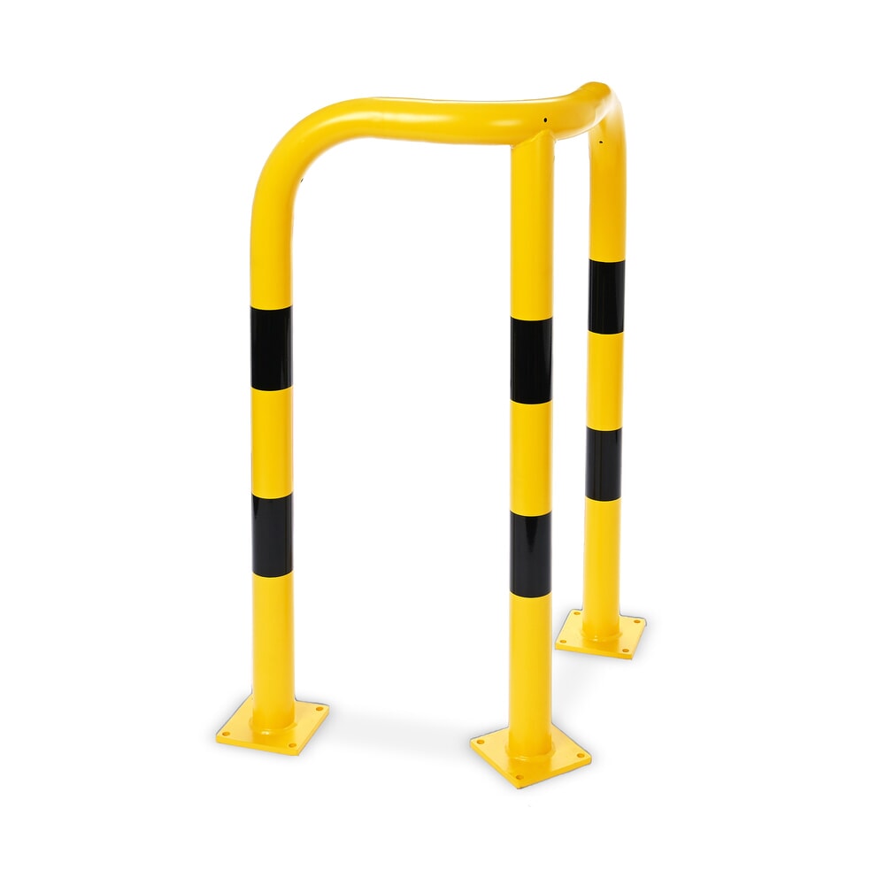 Illustration du produit: Steinbock® arceau de protection d’angle, usage intérieur, H x L 1 200 x 600 mm, Ø 76 mm