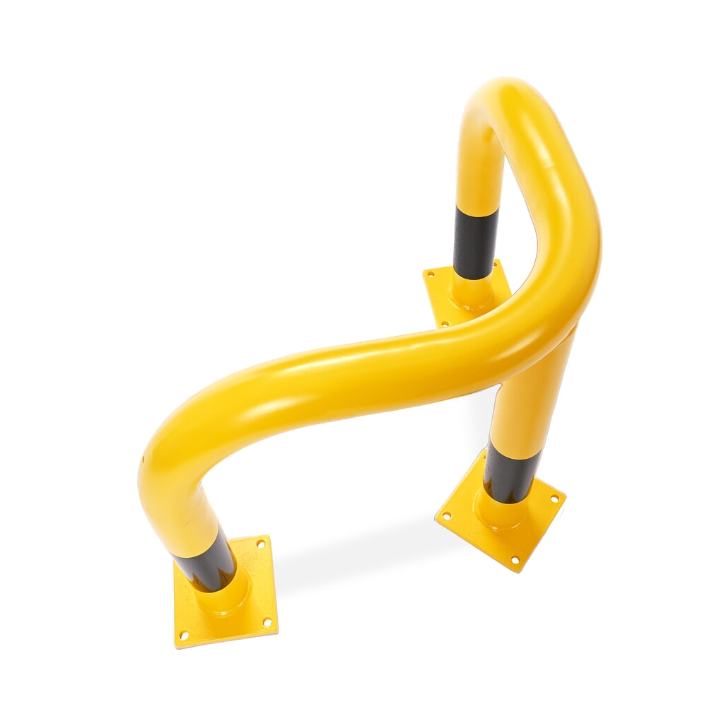 N° de l'image du produit 4 : Steinbock® arceau de protection d’angle, usage intérieur, H x L 600 x 600 mm, Ø 76 mm