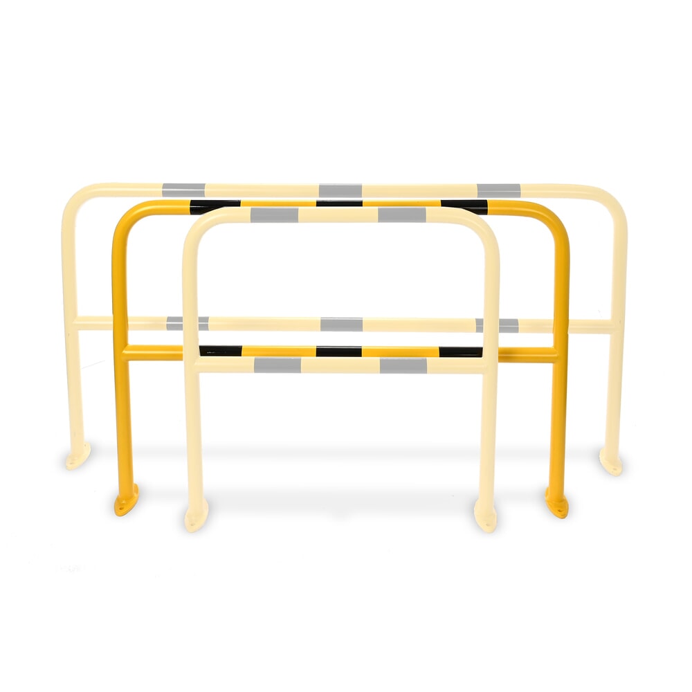 N° de l'image du produit 8 : Steinbock® arceau de protection, usage intérieur, H x L 1 000 x 1 500 mm, Ø 76 mm