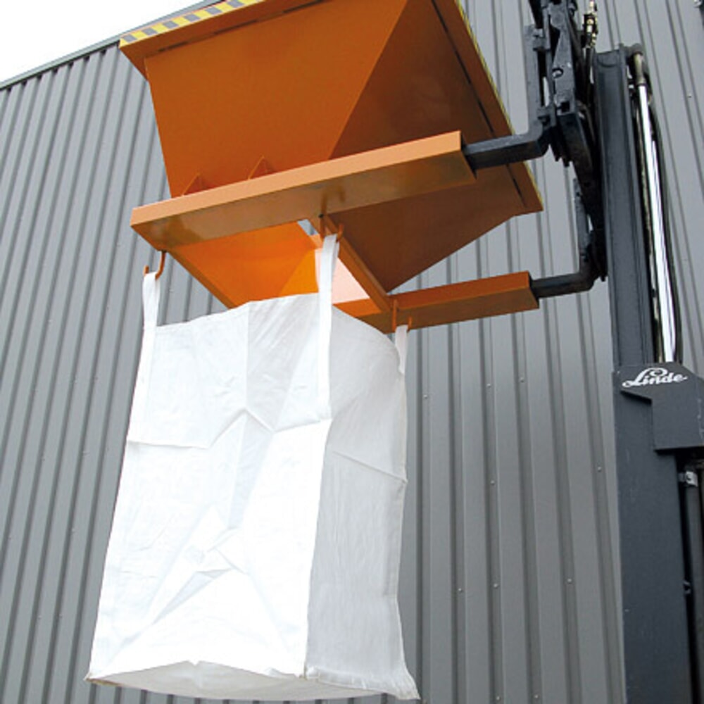 N° de l'image du produit 6 : Eichinger® Trémie de remplissage avec support pour Big-Bags, 2056 orangé pur