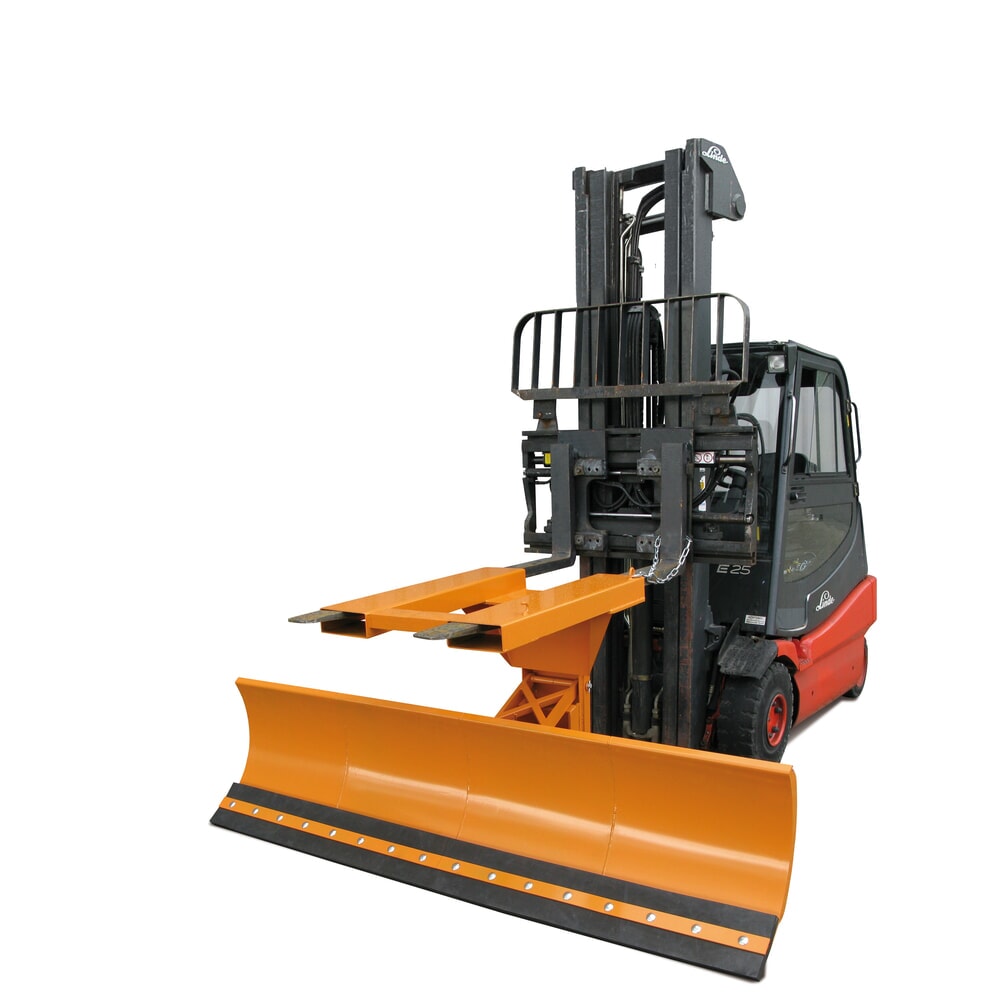 N° de l'image du produit 9 : Eichinger® Lame de chasse-neige avec compensation de niveau, entrée de fourche en haut Largeur de lame 2 100 mm gris anthracite, acier