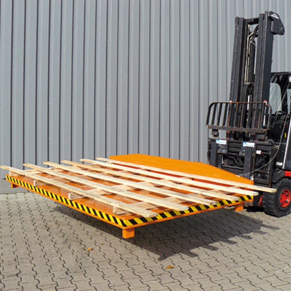 N° de l'image du produit 10 : Eichinger® Plate-forme de collecte, Lxl 3 000 x 1 790 mm, gris anthracite