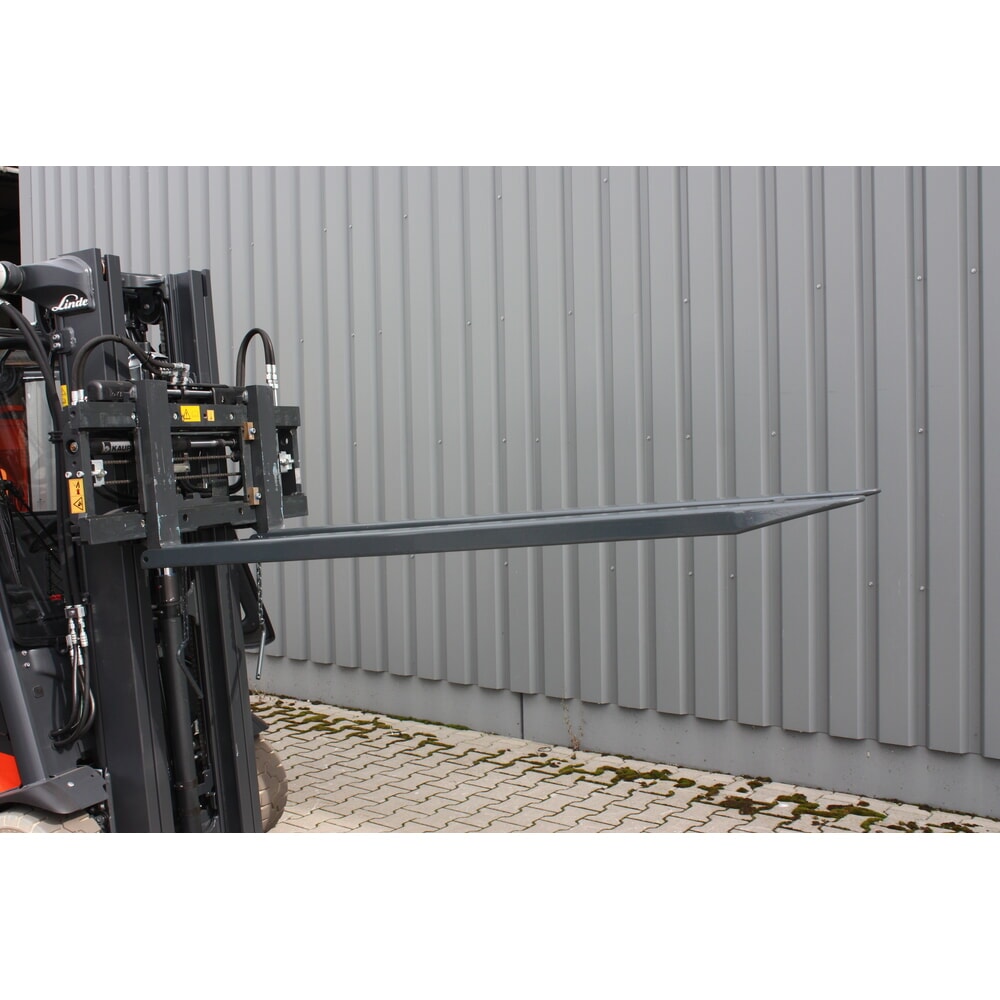 N° de l'image du produit 6 : Eichinger® Fourreau fermé 1 600x100x40, pointe au design incurvé, sécurité imperdable, gris anthracite