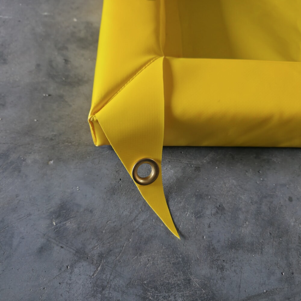 N° de l'image du produit 2 : Bac de rétention Light pliable Steinbock® en PVC, H x l x P 203 x 1 200 x 1 800 mm, Contenance 451 l