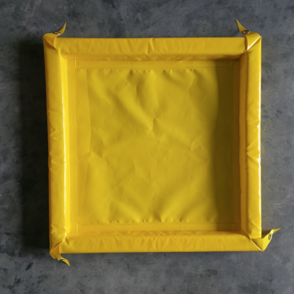 N° de l'image du produit 3 : Bac de rétention Light pliable Steinbock® en PVC, H x l x P 203 x 1 200 x 1 800 mm, Contenance 451 l