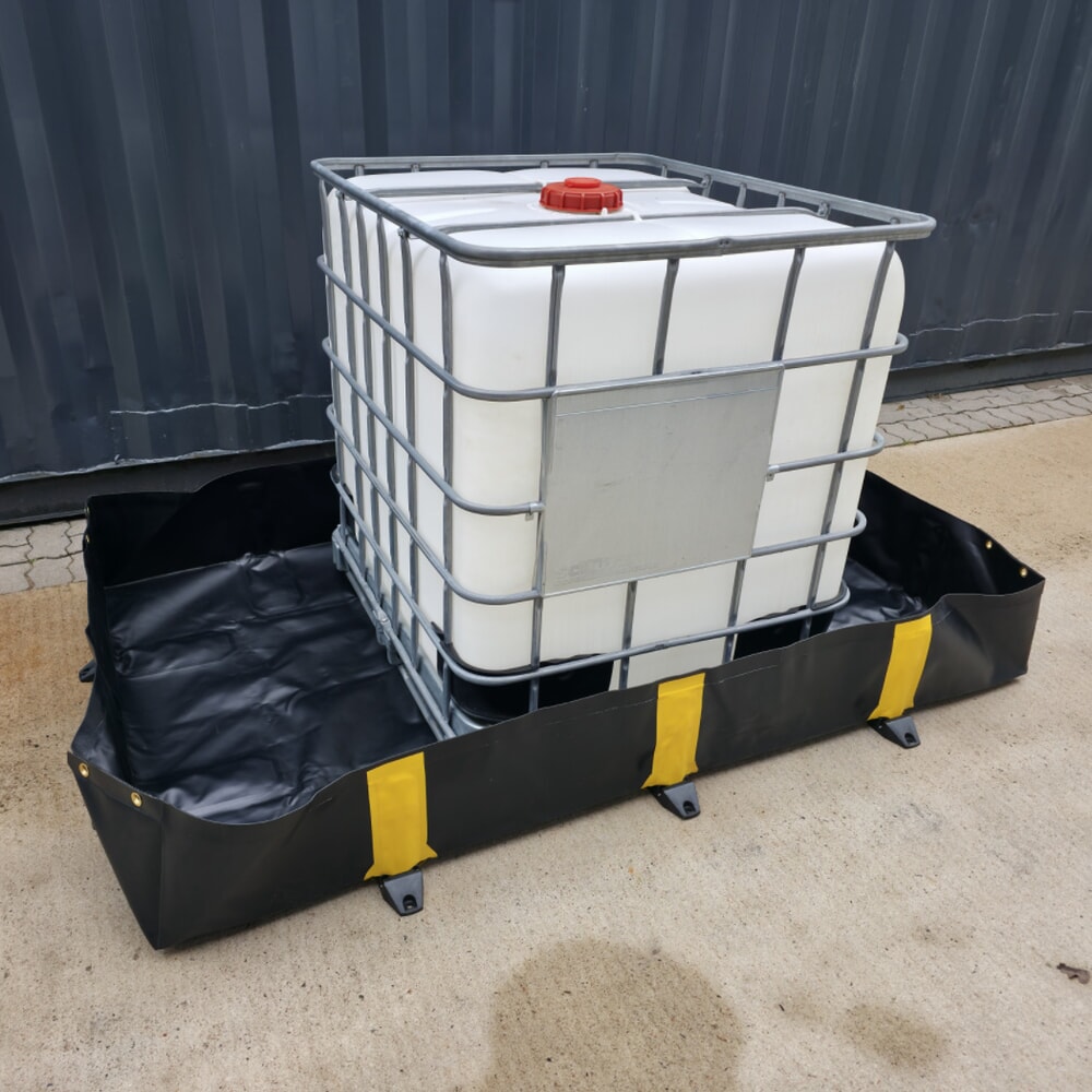 N° de l'image du produit 7 : Bac de rétention Ultra pliable Steinbock® en PVC, H x l x P 305 x 3 700 x 4 900 mm, Contenance 5 432 l