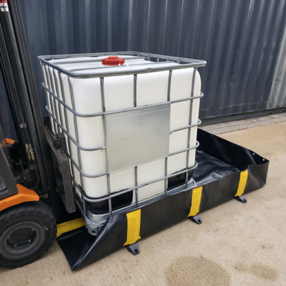 N° de l'image du produit 9 : Bac de rétention Ultra pliable Steinbock® en PVC, H x l x P 305 x 3 700 x 4 900 mm, Contenance 5 432 l