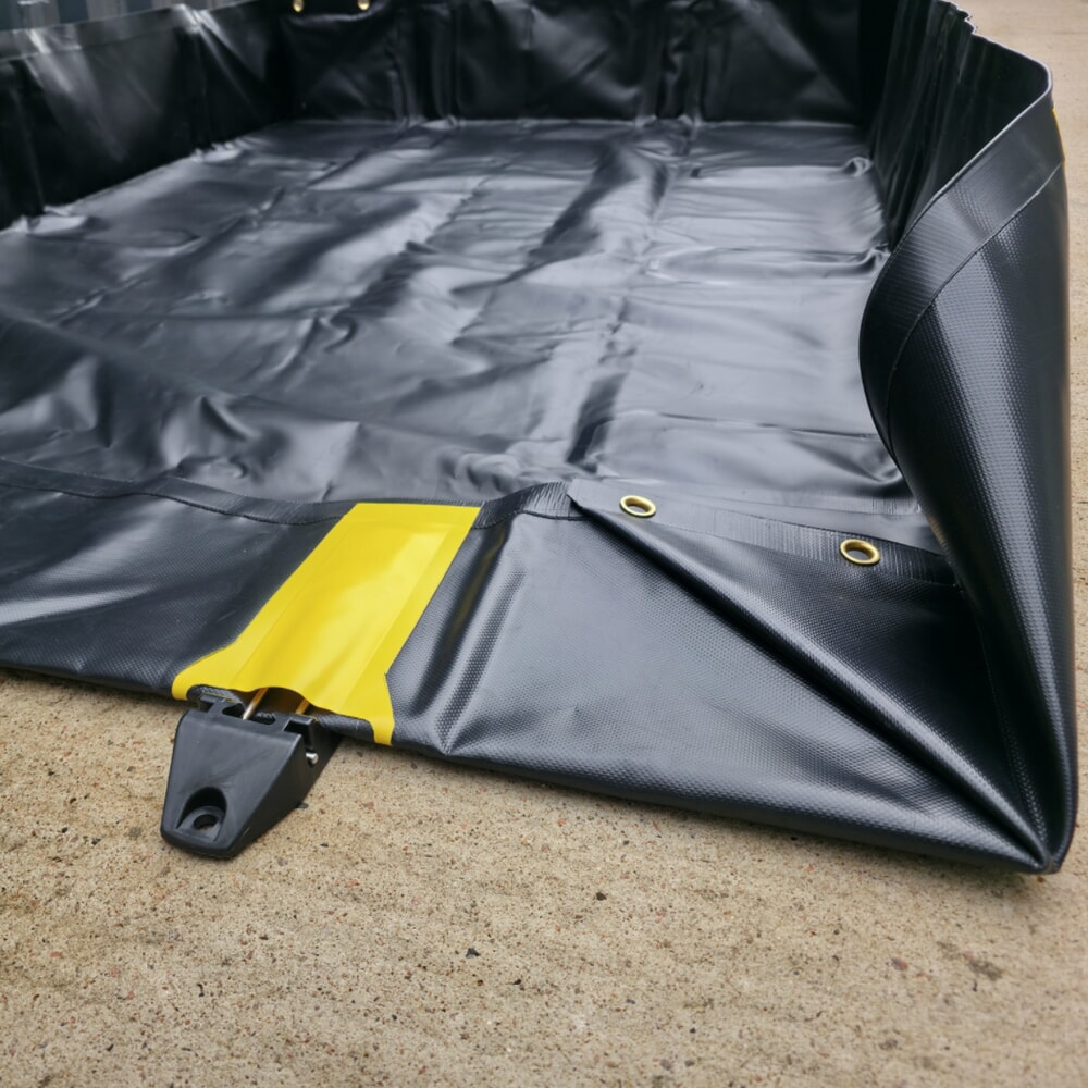 N° de l'image du produit 12 : Bac de rétention Ultra pliable Steinbock® en PVC, H x l x P 305 x 3 700 x 4 900 mm, Contenance 5 432 l