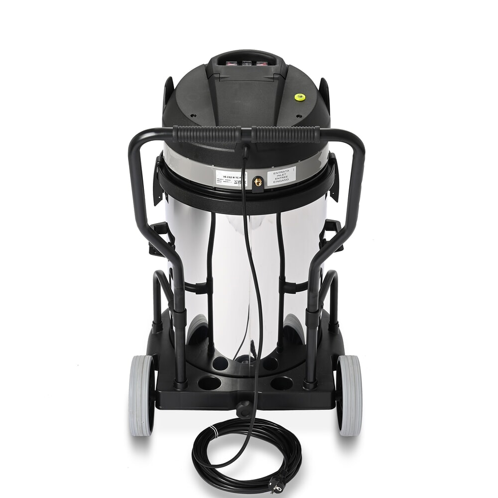 N° de l'image du produit 8 : Steinbock® aspirateur industriel pour poussières, VS 2/62 M TC PN, classe M, puissance max. 2 400 W, capacité 62 l, acier inoxydable