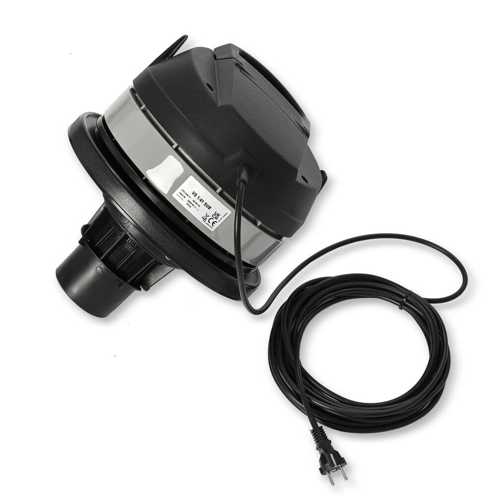 N° de l'image du produit 3 : Steinbock® aspirateur à pompe VS 1/41 SUB, puissance max. 1 200 W, capacité 41 l, acier inoxydable