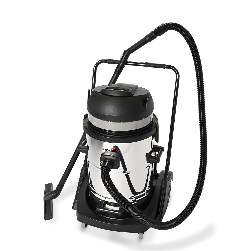Illustration du produit: Steinbock® aspirateur industriel eau et poussière VS 3/78 W&D, puissance max. 3 300 W, capacité 78 l, acier inoxydable