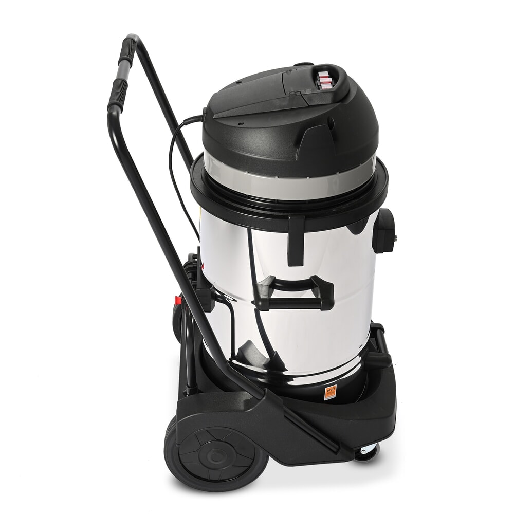 N° de l'image du produit 5 : Steinbock® aspirateur industriel eau et poussière VS 3/78 W&D, puissance max. 3 300 W, capacité 78 l, acier inoxydable