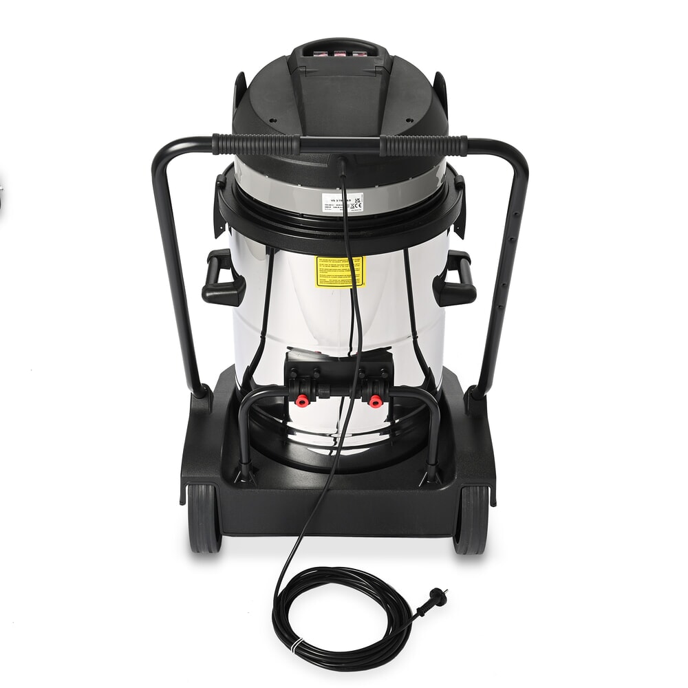 N° de l'image du produit 8 : Steinbock® aspirateur industriel eau et poussière VS 3/78 W&D, puissance max. 3 300 W, capacité 78 l, acier inoxydable