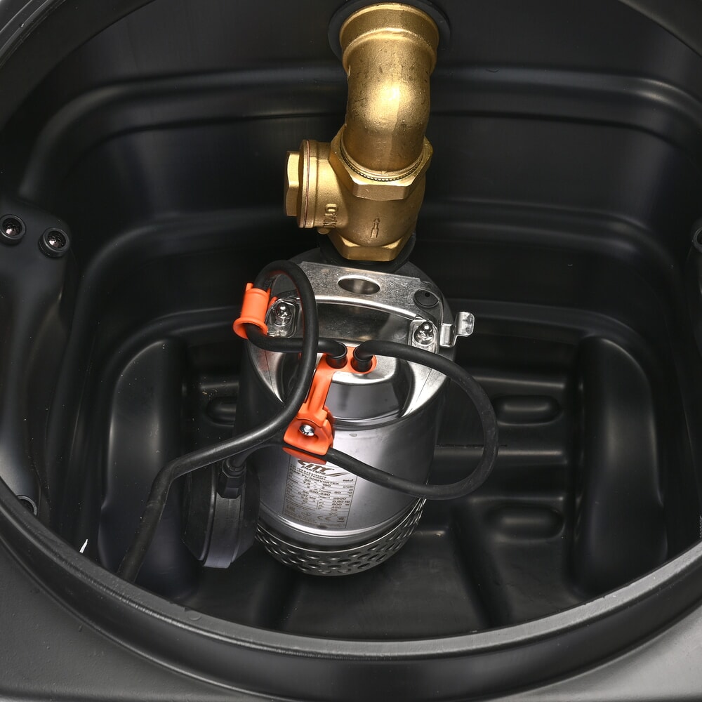 N° de l'image du produit 4 : Steinbock® aspirateur à pompe VC 2/90 SUB, puissance max. 2 400 W, capacité 90 l, plastique