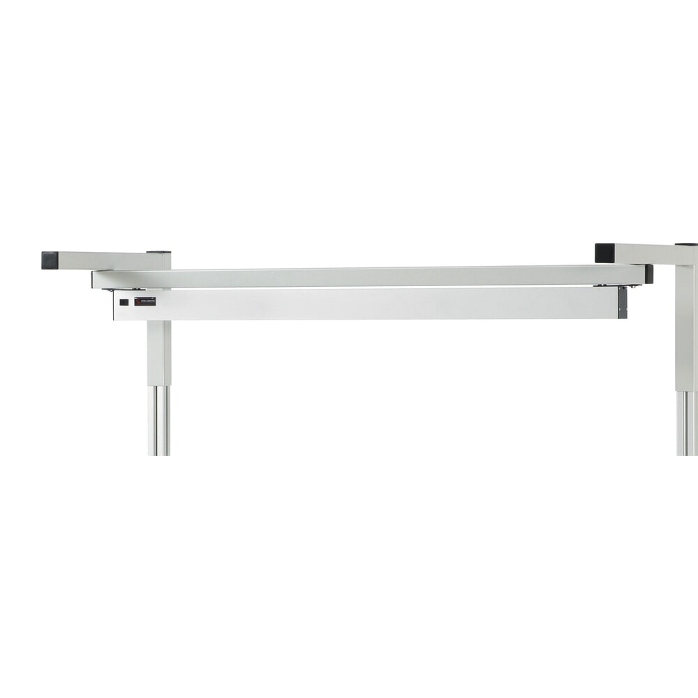 N° de l'image du produit 8 : Ensemble de table d’emballage RAU réglable en hauteur électriquement adlatus 300, installation avec éclairage LED et dispositif de coupe, H x l x P 1 850–2 250 mm x 1 500 mm x 800 mm