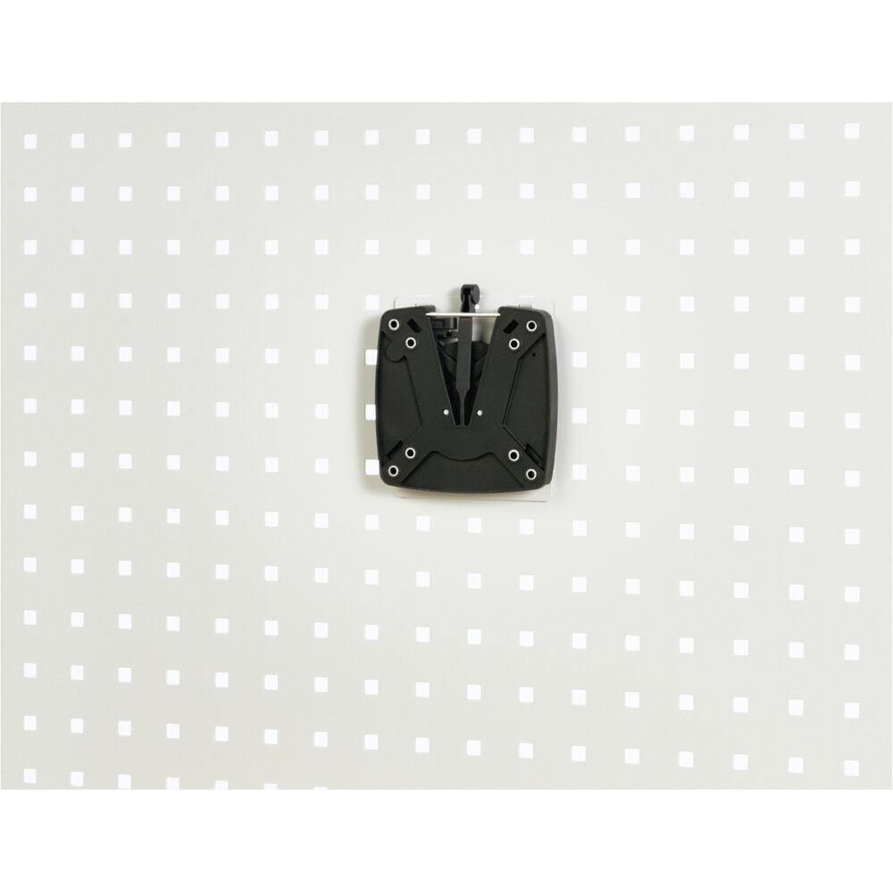 N° de l'image du produit 2 : Support pour écran plat pour la table d'emballage RAU, pour montage sur plaque perforée