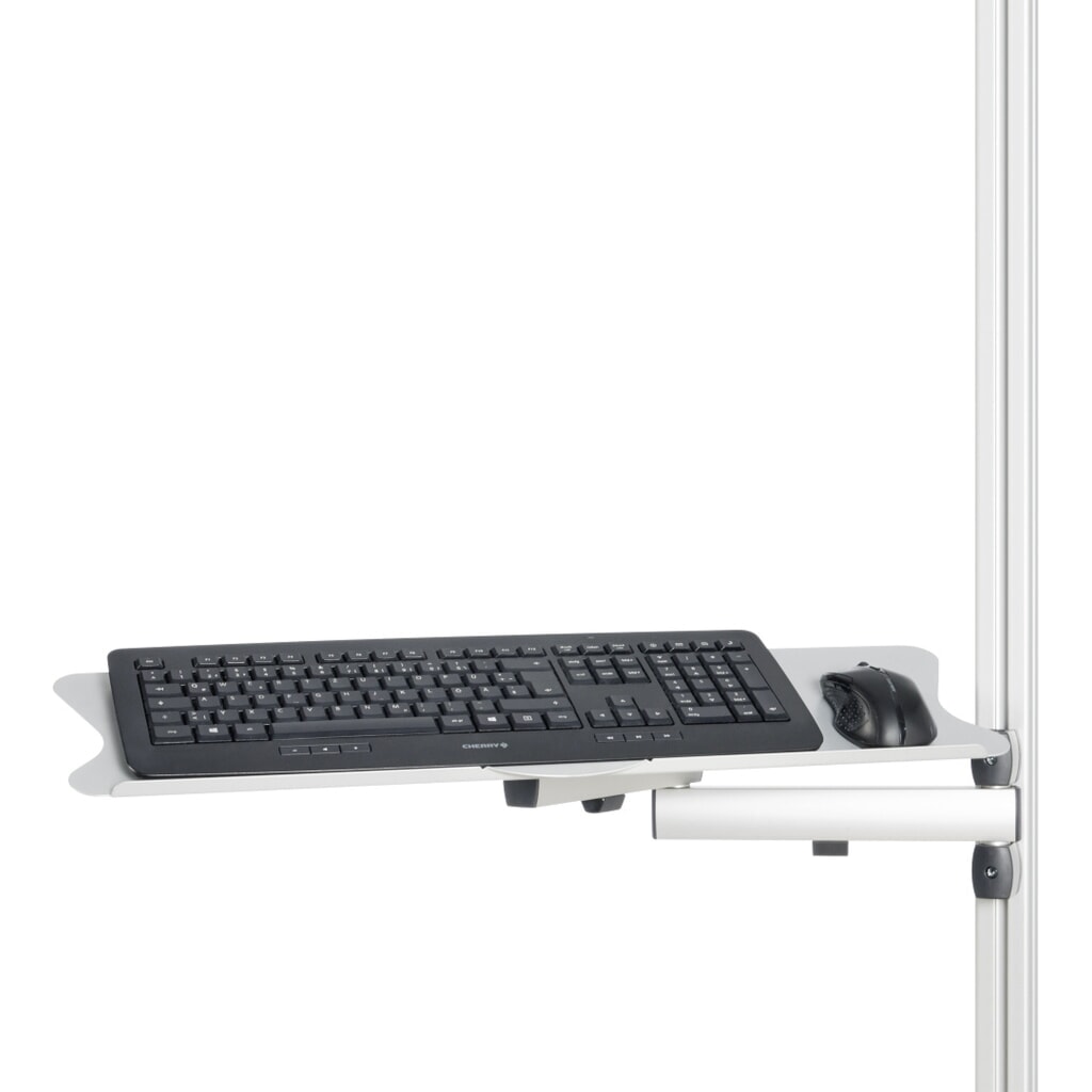 Bras pivotant pour table d’emballage RAU, pour souris et clavier, avec 3 articulations, portée 520 mm Illustration du produit: Bras pivotant pour table d’emballage RAU, pour souris et clavier, avec 3 articulations, portée 520 mm