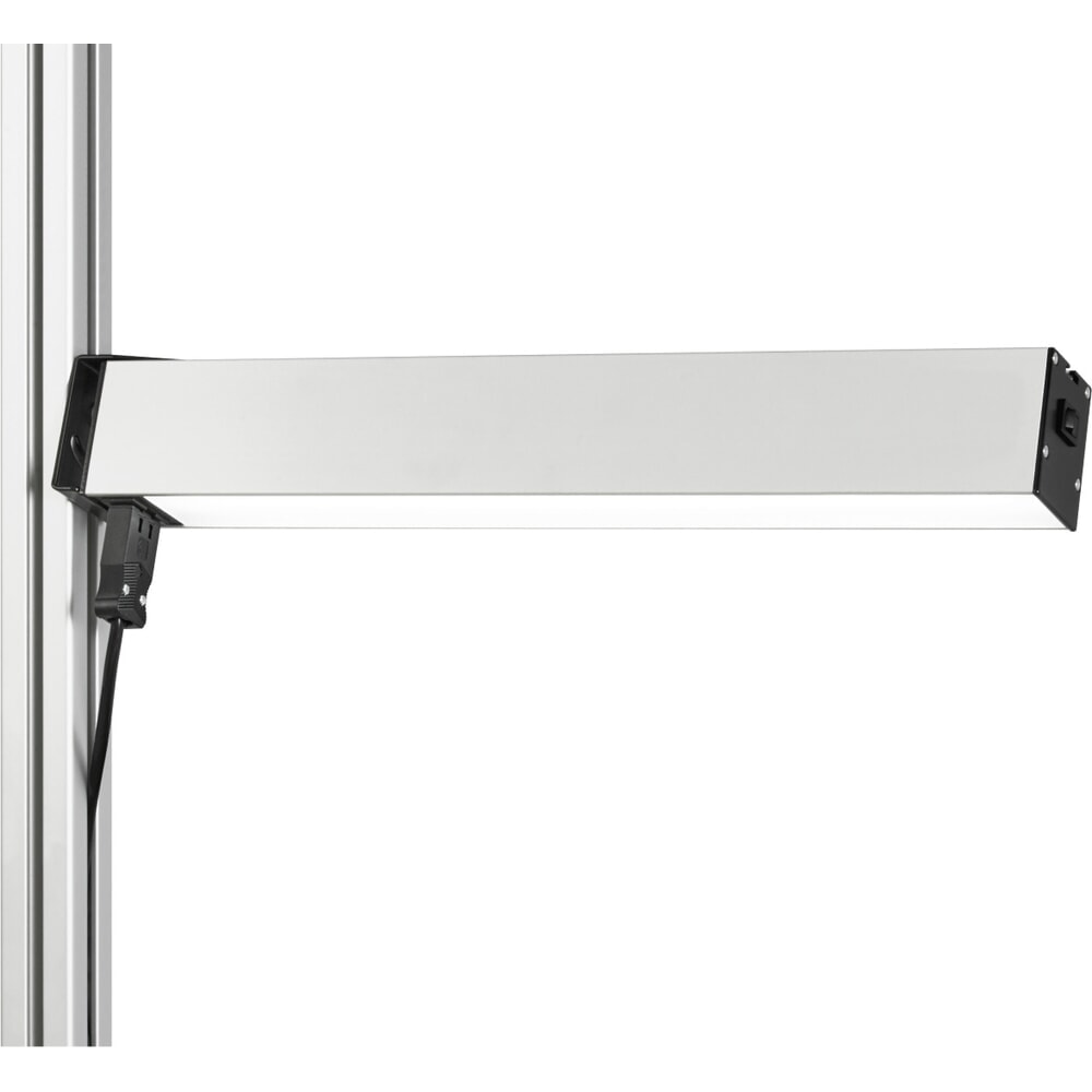 Illustration du produit: Éclairage de poste de travail LED pour table d'emballage RAU, latéral, largeur 500 mm