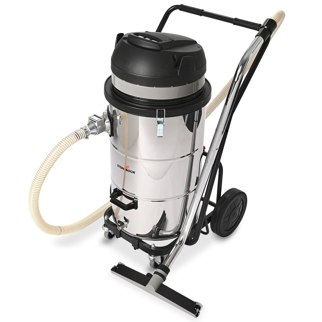 Illustration du produit: Steinbock® aspirateur d’huile et de copeaux VS 3/78 OIL, puissance max. 3 500 W, capacité 78 l, acier inoxydable